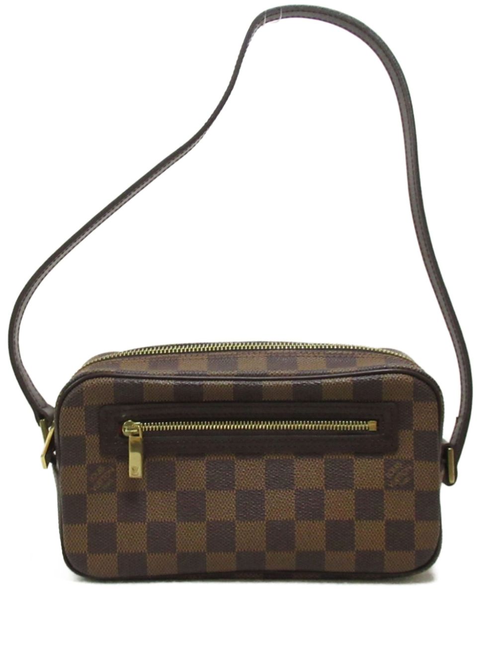 Pre-owned Louis Vuitton 2004 Pochette Cité Shoulder Bag In 褐色