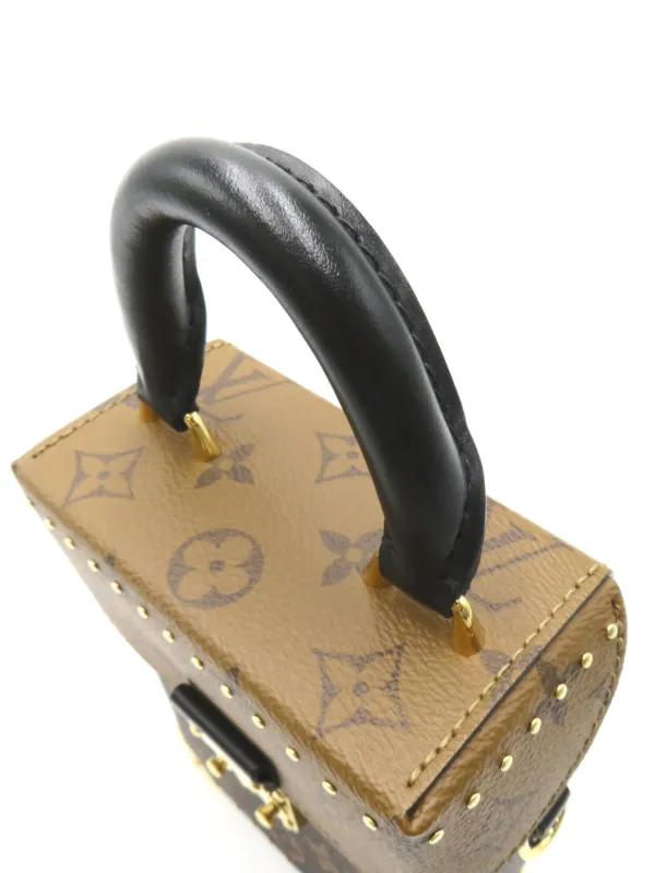Louis Vuitton Pre Owned 2021 camera box handbag women Canvas One Size Brown
