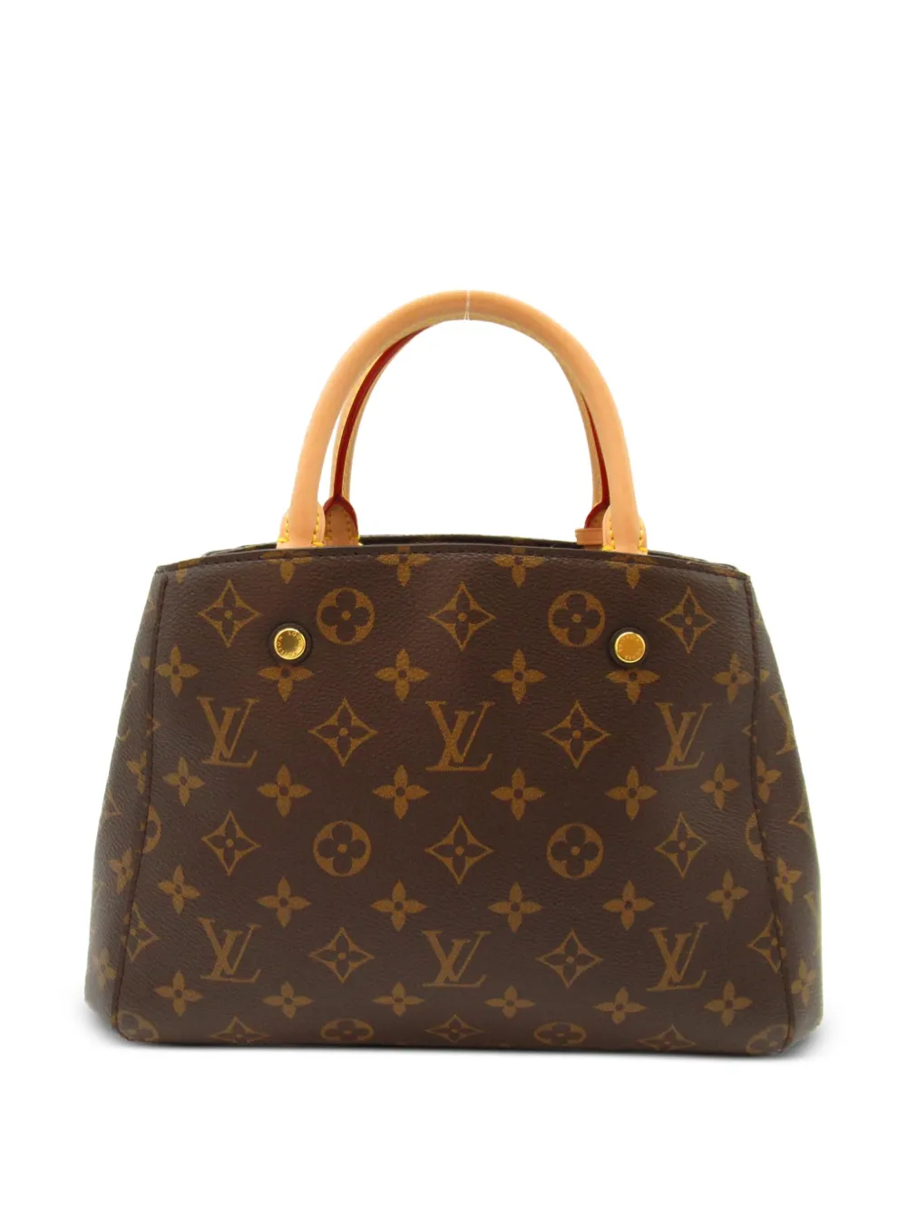 Louis Vuitton Pre-Owned 2021 Montaigne BB two-way handbag - Bruin