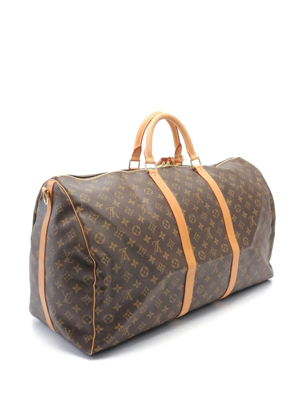 Louis Vuitton Pre-Owned 2000 Keepall Bandouliere 60 two-way travel bag - Bruin