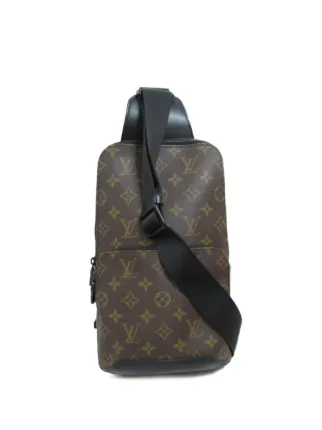 Louis Vuitton Pre Owned 2021 Avenue Sling Bag Brown FARFETCH IE