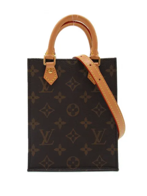 Louis Vuitton Pre-Owned 2021 Petite Sac Plat two-way handbag WOMEN