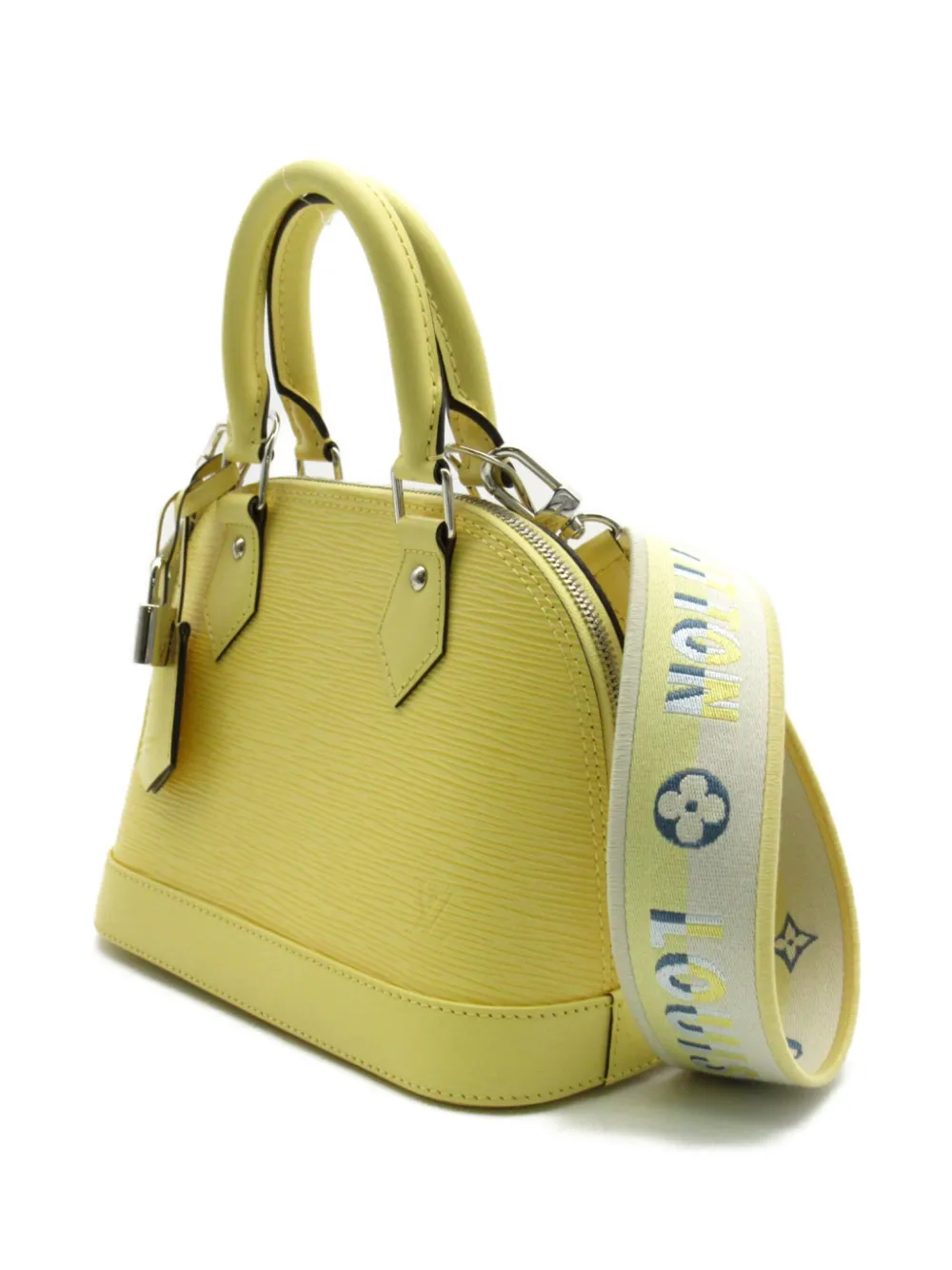 Louis Vuitton Pre-Owned 2021 Alma BB tas - Geel