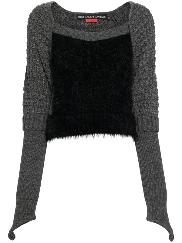 【ANDERSSON BELL】 FURRY CHUNKY KNIT TOP 25152702_55571607_600.jpg