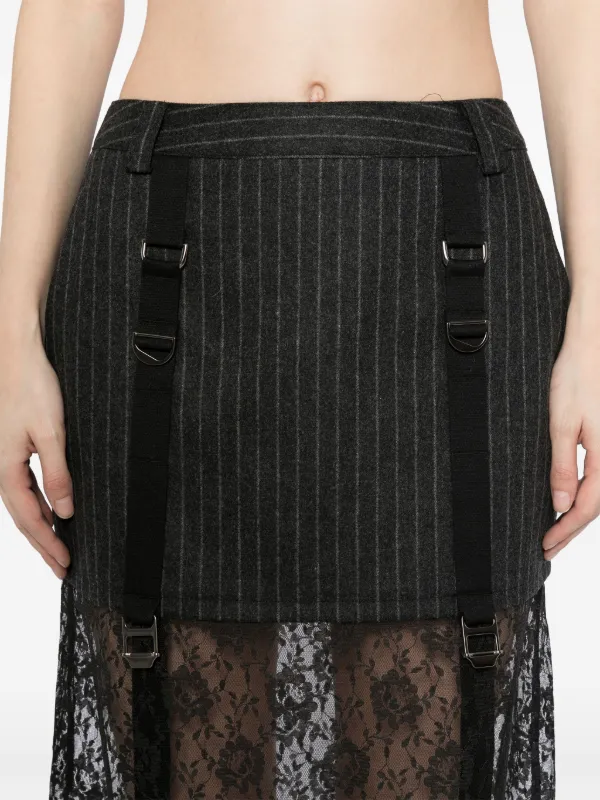 Andersson Bell★PARACHUTE GEAR WOOL SKIRT★華やかで美しい Andersson Bell Parachute Gear Wool Skirt | Black | FARFETCH BH