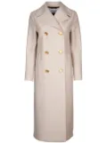 Harris Wharf London peak-lapels wool double-breasted coat - Neutrals