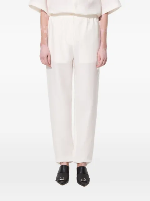 Pangaia elastic-waist  trousers