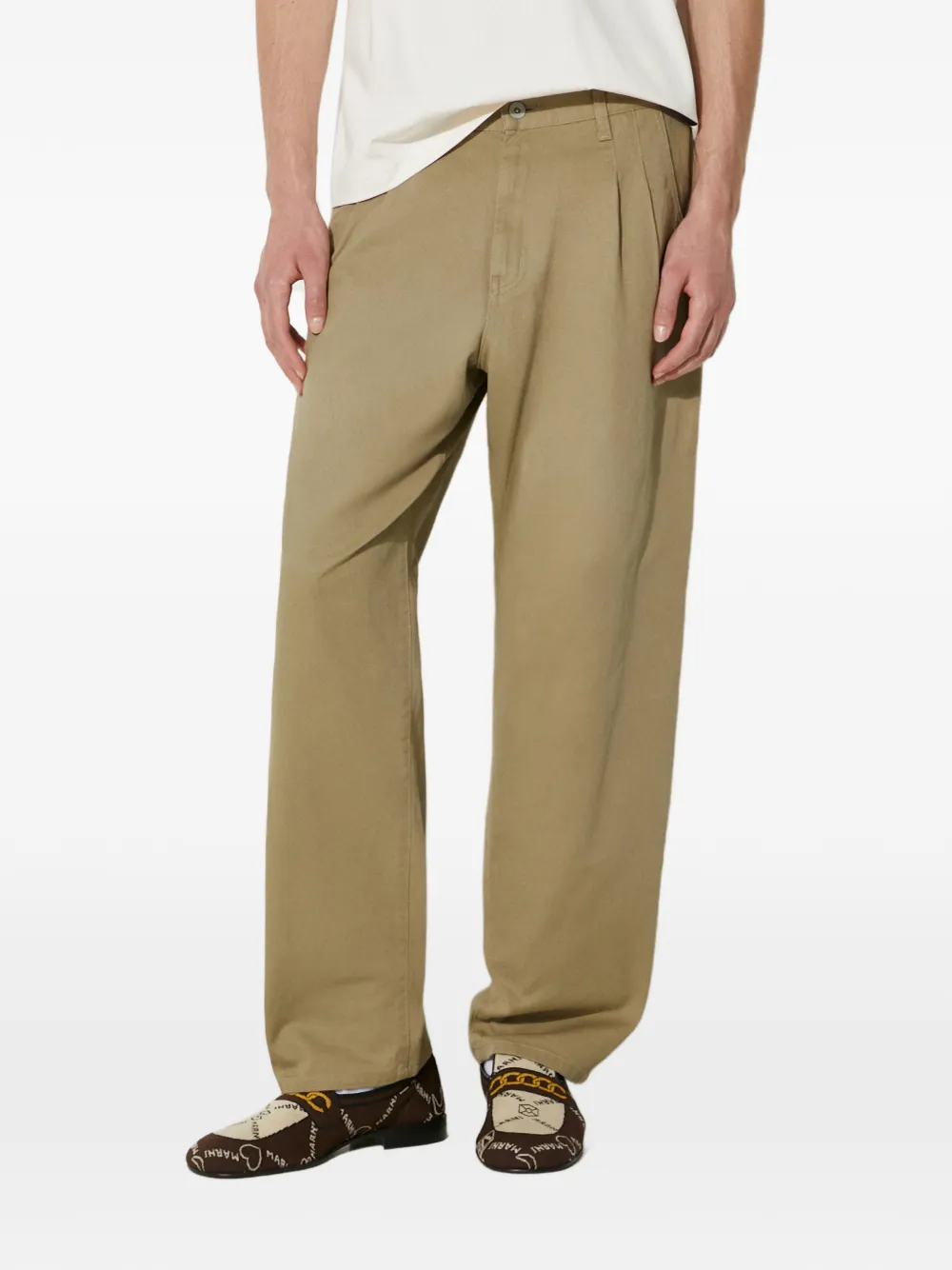 Neighborhood pocket pleated-detail jeans - Toni neutri