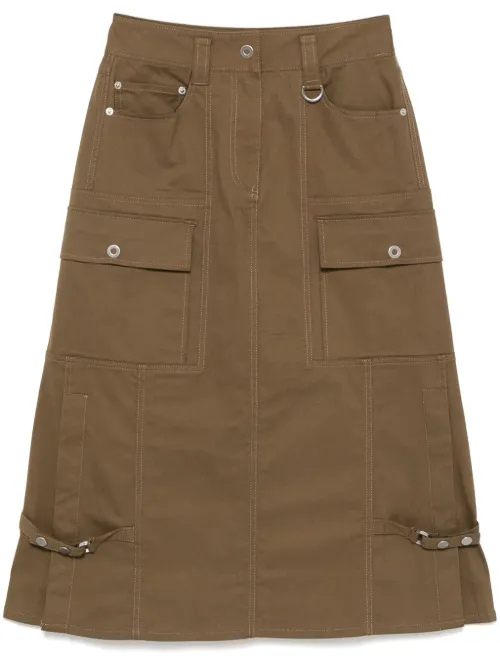 Jupe droite à boutons décoratifs - 3.1 Phillip Lim - Modalova