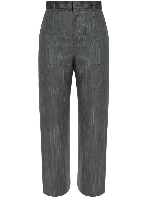 LOEWE wool pinstripe trousers Women