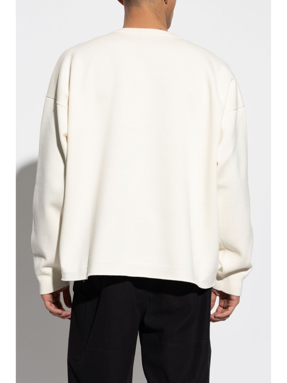 LOEWE Anagram-intarsia jumper Men