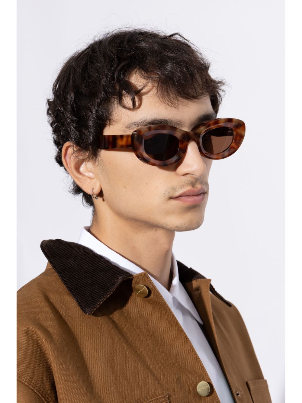 Shop Thierry Lasry X Cult Gaia Jazz Sunglasses In Brown