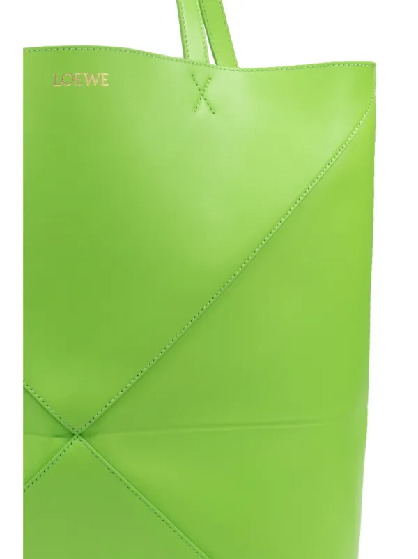LOEWE パズル フォルド ハンドバッグ XL | グリーン | FARFETCH JP LOEWE パズル フォルド ハンドバッグ XL | グリーン | FARFETCH JP