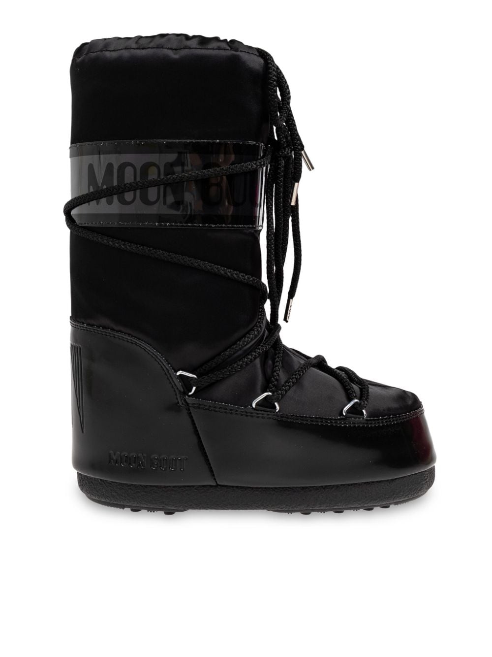 Moon Boot Kids Icon Glance boots Black