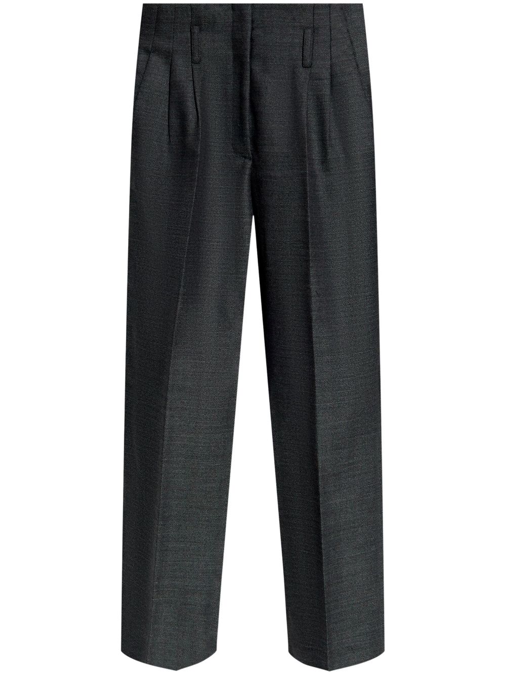 Forte Forte virgin-wool tailored trousers - Grey