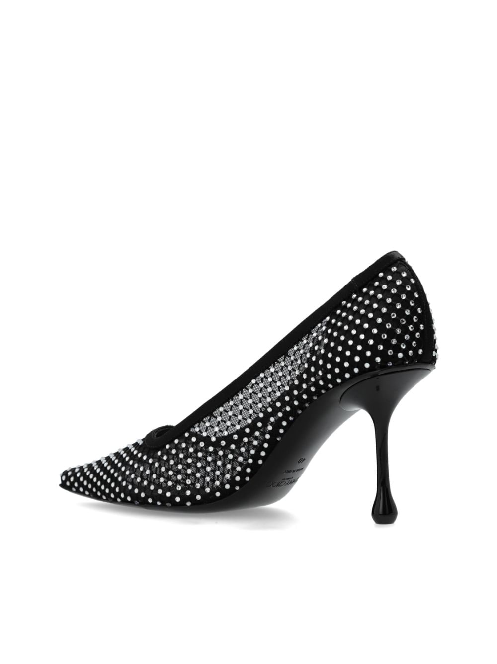 Shop Jimmy Choo 80mm Ixia Pumps In Black