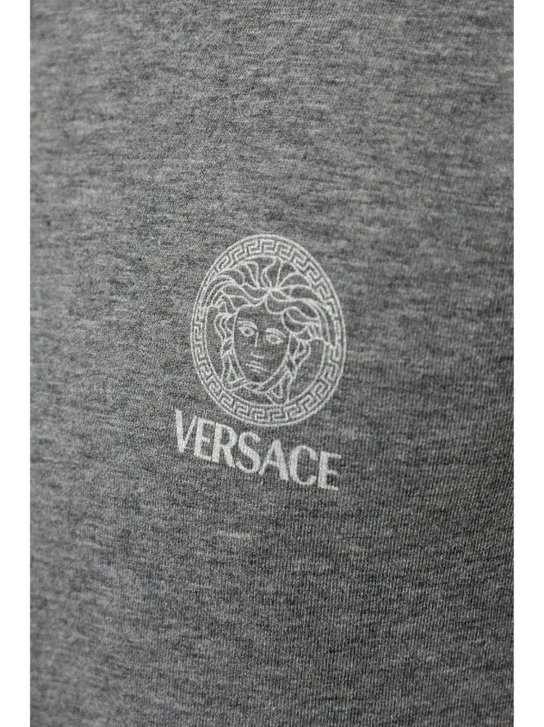 Versace Medusa-print T-shirt Grey FARFETCH VN