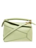 LOEWE mini Puzzle tote bag - Green