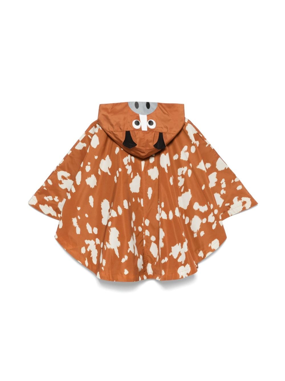 Stella McCartney Kids abstract-print cape - Oranje