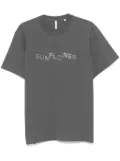 Sunflower logo-print T-shirt - Grey