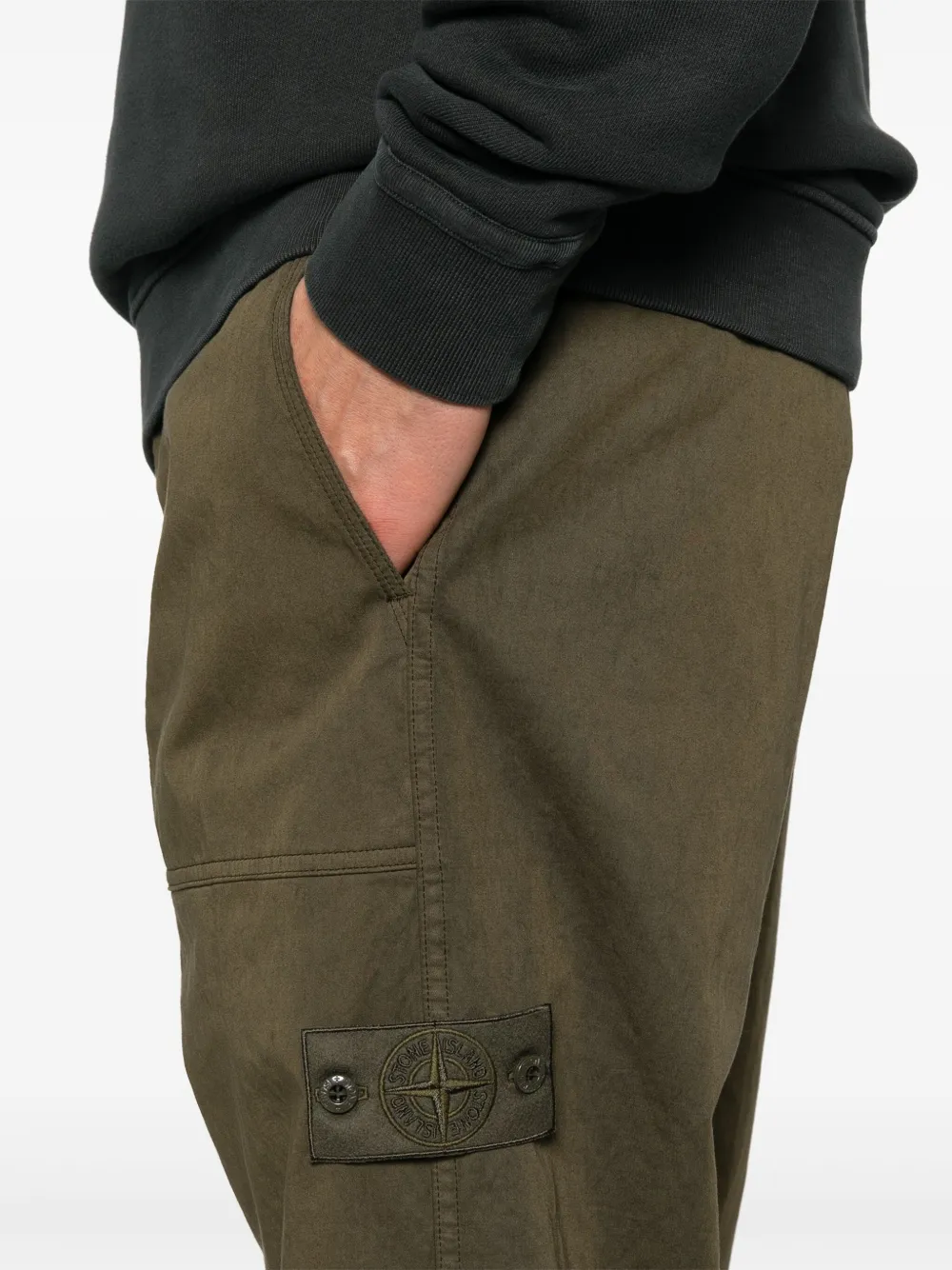 Stone Island Ghost broek Groen