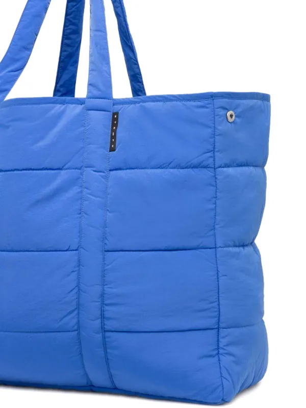 Stampd Quilted Tote Bag | Blue | FARFETCH