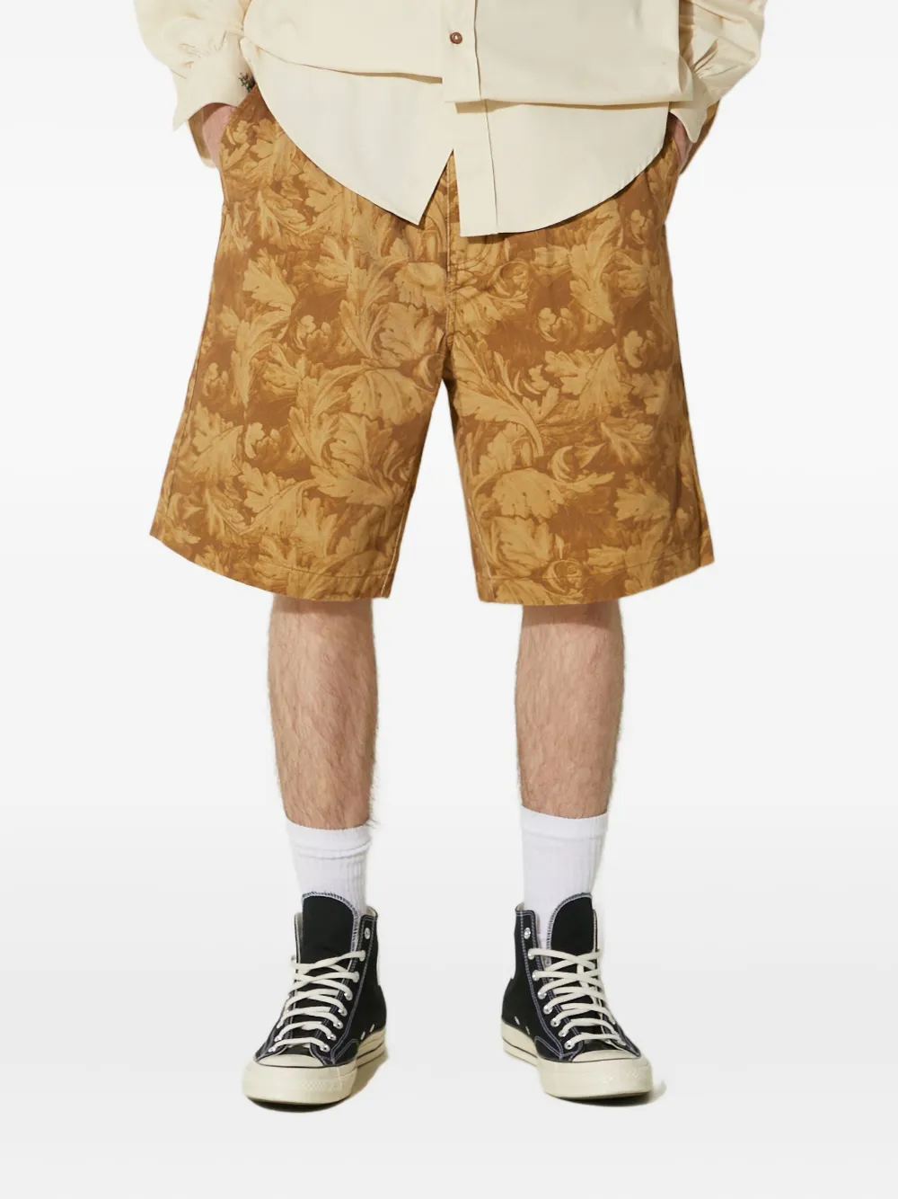 This Is Never That Shorts mit Logo-Blume | Braun | Image 1