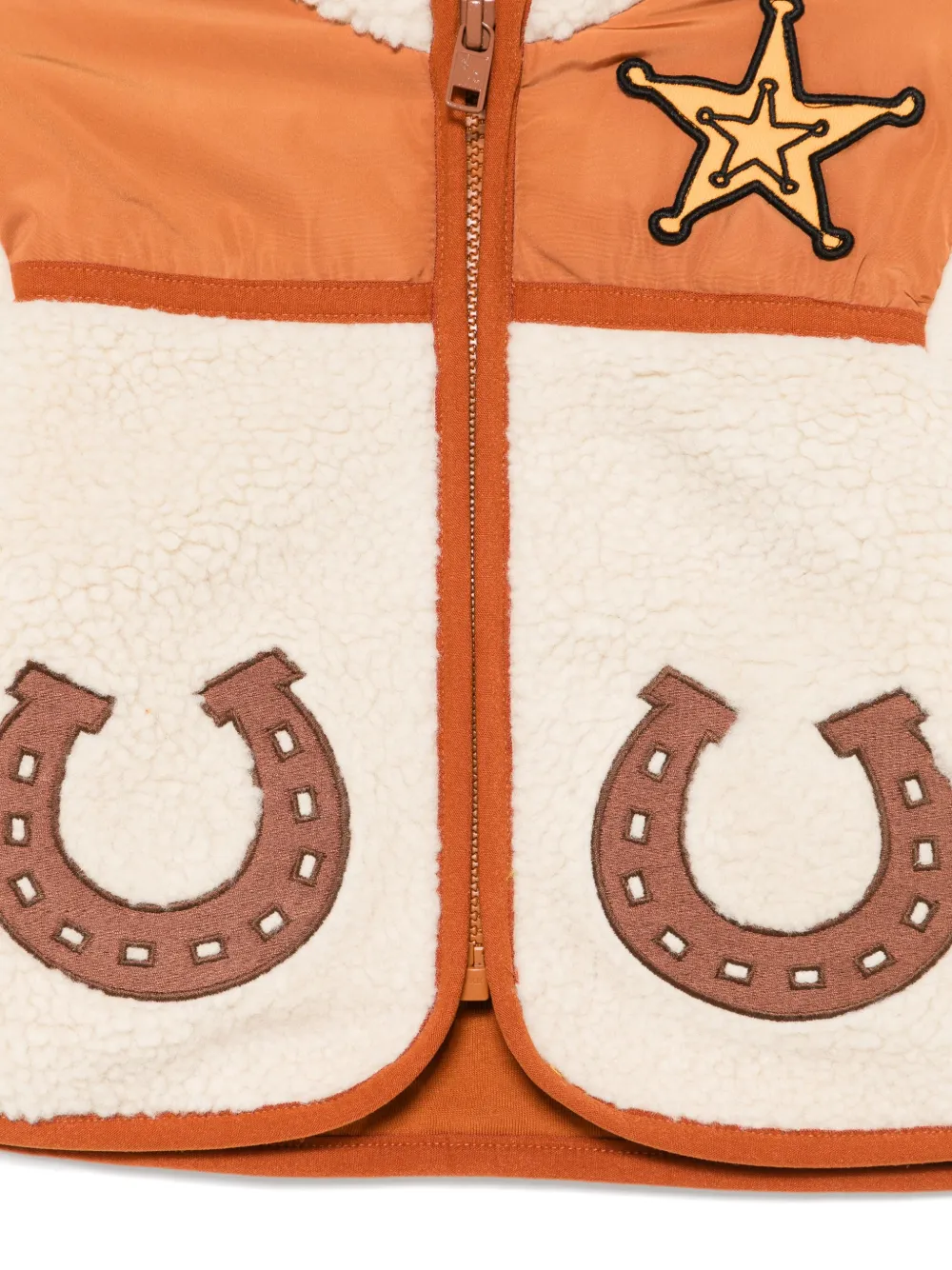 Stella McCartney Kids Jack met paardenpatch Beige