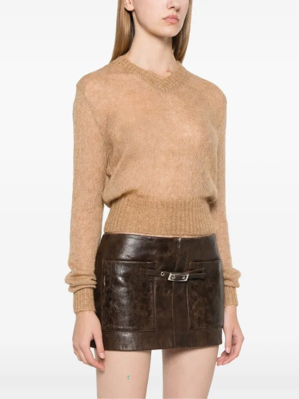 トップス gimaguas beige jacapranda sweater Gimaguas - Jacaranda Jumper -Beige – Simonett