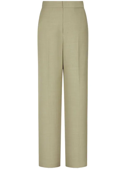 STUDIO TOMBOY pintuck-detail wide-leg trousers 