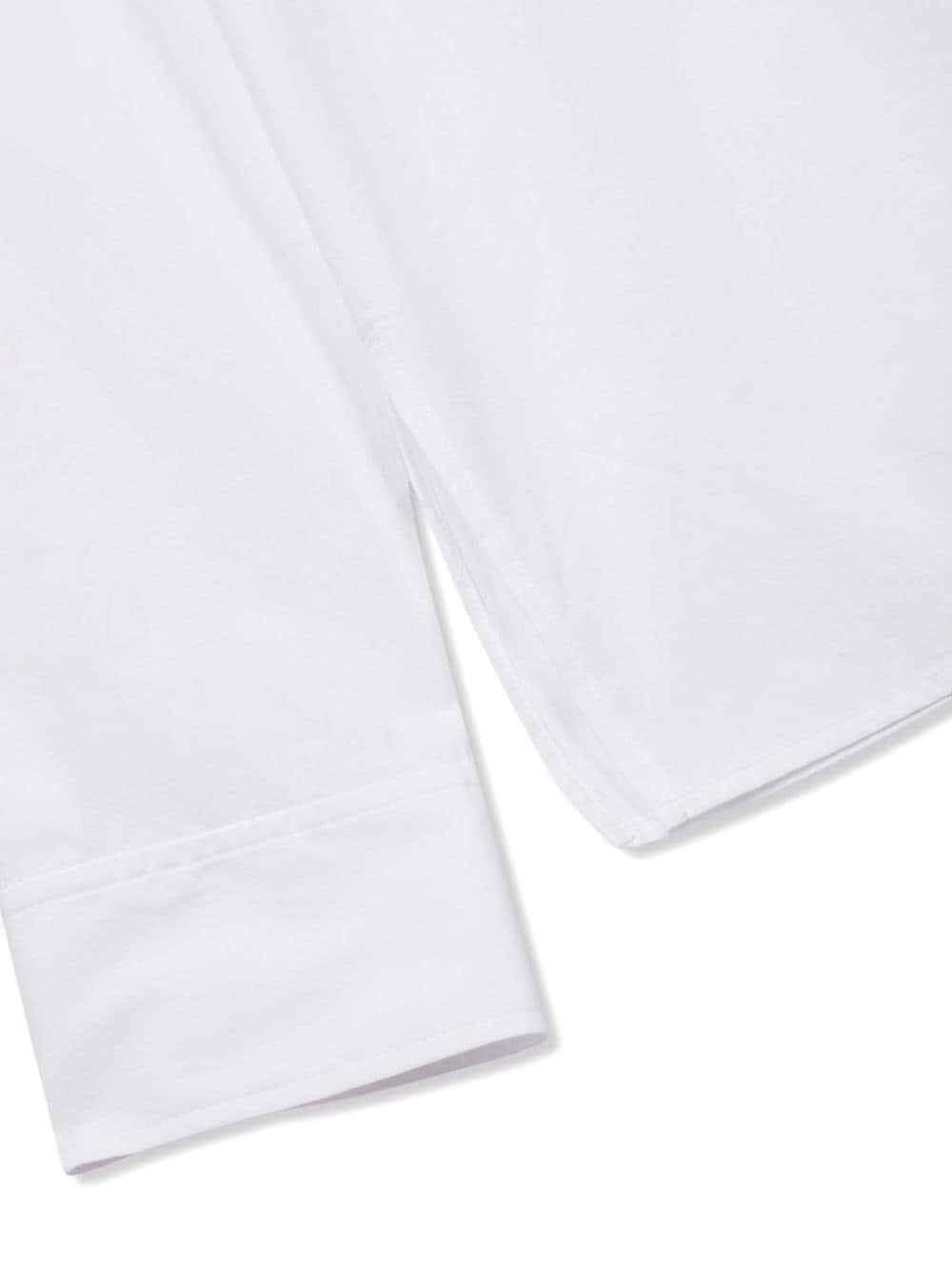 Shop Studio Tomboy Basic Cotton Shirt In White