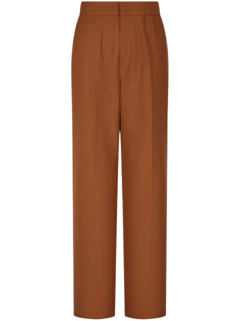 STUDIO TOMBOY pintuck-detail wide-leg trousers 