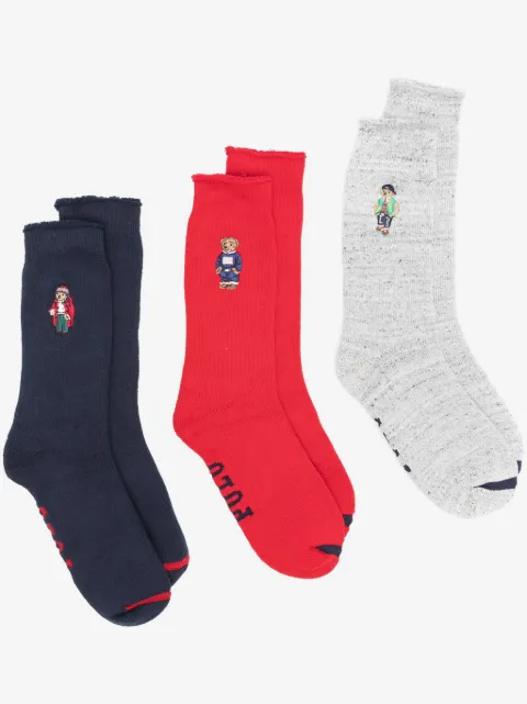 Polo Ralph Lauren Polo Bear socks (set of three)