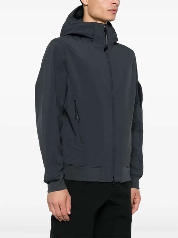 C.P. Company Shell R Hooded Jacket Blue FARFETCH