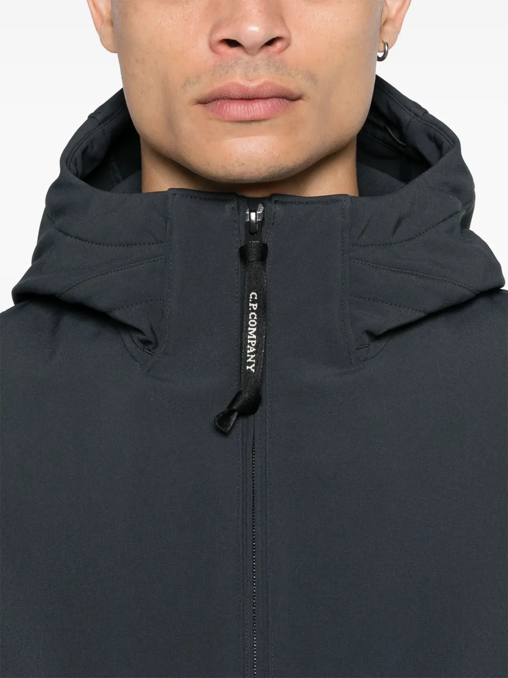 C.P. Company Jack met capuchon Blauw