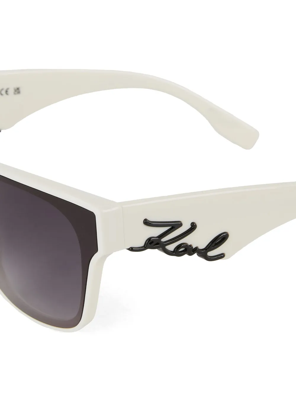 Karl Lagerfeld Karl Signature zonnebril Wit
