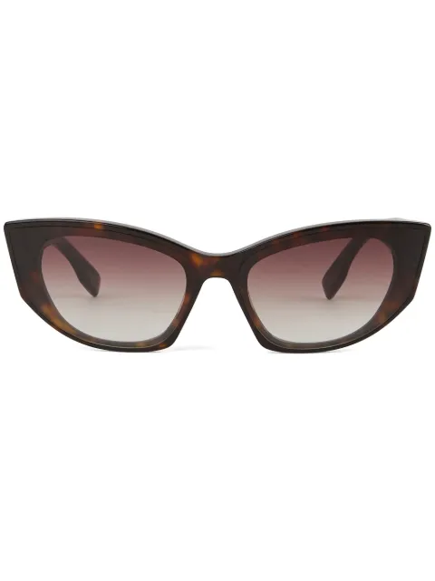 Karl Lagerfeld cut-out signature logo sunglasses