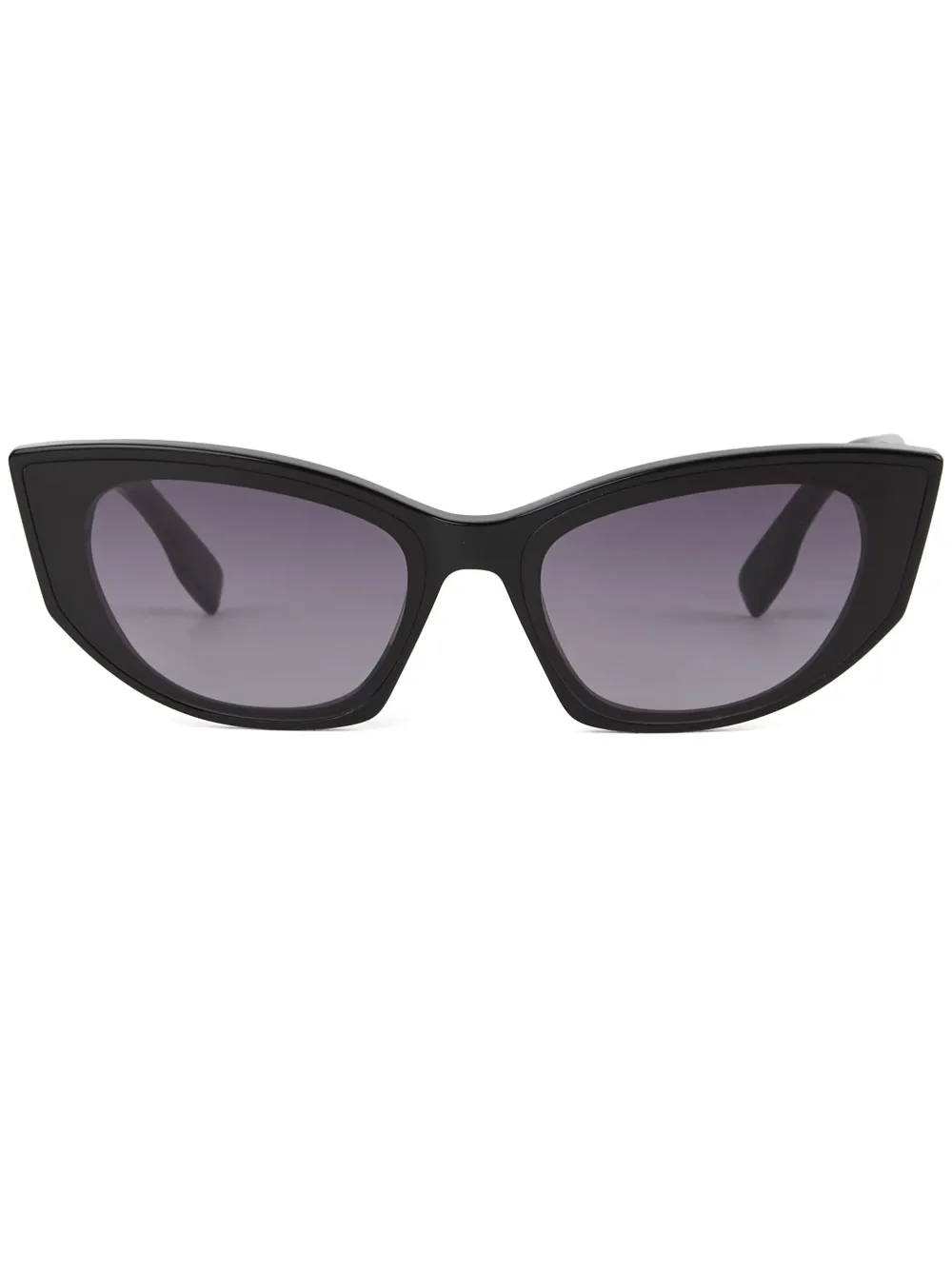 Karl Lagerfeld K Signature zonnebril met uitgesneden montuur Zwart
