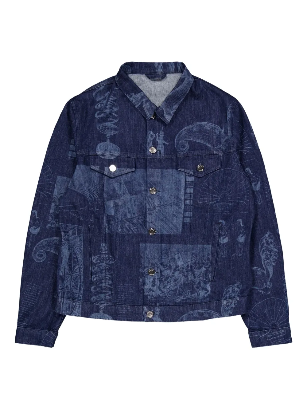 x Batia Suter Kentucky printed denim jacket