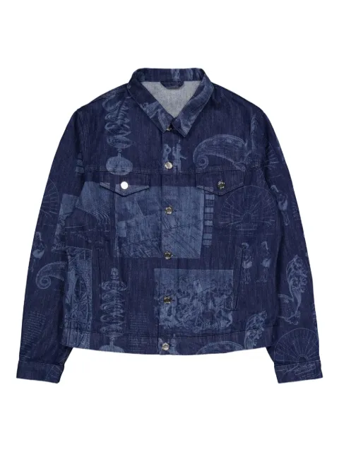 Études Studio x Batia Suter Kentucky printed denim jacket