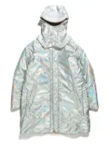 Engineered Garments iridescent hooded parka - Silver