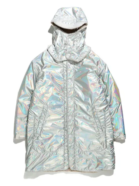 Engineered Garments iridescent hooded parka