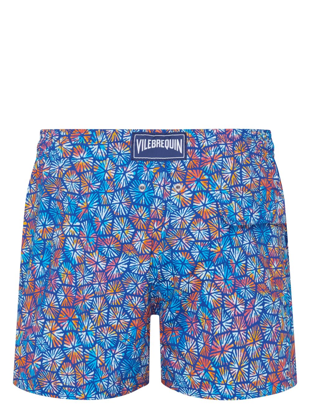 Vilebrequin Carapaces-print swim shorts - Blauw