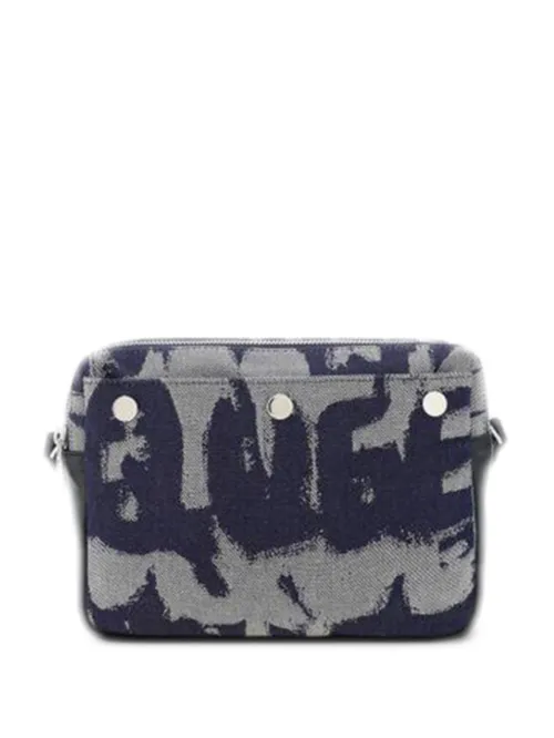 Sac à bandoulière à imprimé graffiti - Alexander McQueen - Modalova