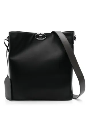 Gucci スエード ショルダーバッグ | ブラック | FARFETCH JP