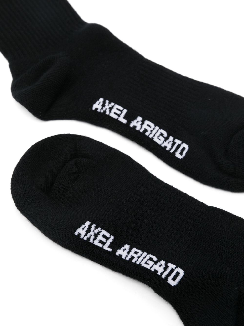 Axel Arigato Block jacquard socks - Zwart