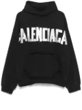 Balenciaga New Tape Type hoodie - Black