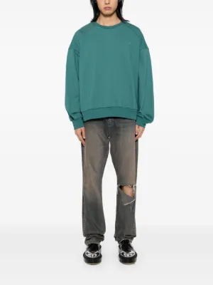 【関税込み】Juun.J グリーン 刺繍 スウェットシャツ Juun.J Sweatshirts for Men - FARFETCH