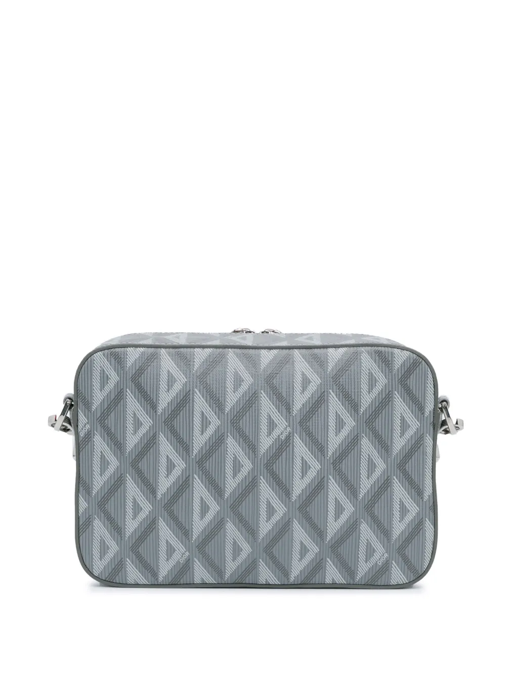 Christian Dior Pre-Owned 2022 CD Diamond Safari with Strap crossbody bag - Grijs