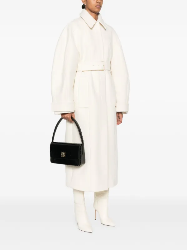 ANINE BING レザーショルダーバッグ | ブラック | FARFETCH JP